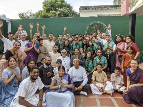 Scouts of different religions united